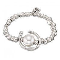 Bracciale Unode50 Donna Una Vuelta Mas Oh Oh in Lega metallica Perla PUL1358BPLMTLOM - PUL1358BPLMTLOM